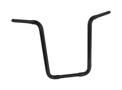 Řidítka 25mm Highway Hawk FAT APEHANGER pro motocykly HARLEY DAVIDSON (H-D Trotle by wire), černá